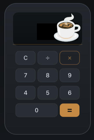 Coffee EY Calc Icon Link to EY Calc